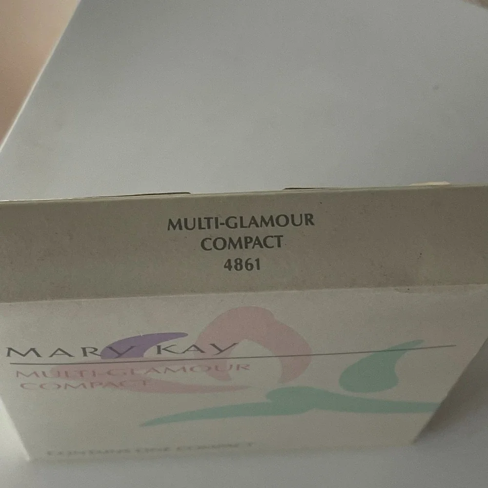 Mary Kay Multi-Glamour Compact Pink Case With‎ Mirror NOS *READ